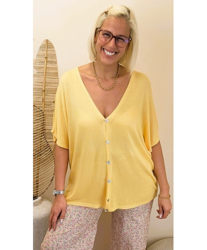 Gilet Maille Fine “Sunny...