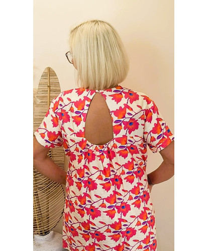 Robe Short Fleurie “Summer Bloom” - Valentine
