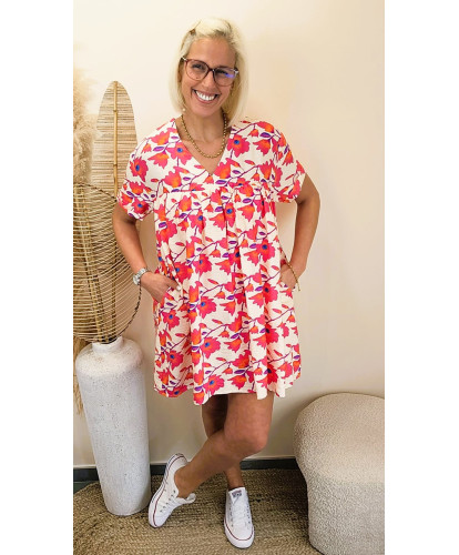 Robe Short Fleurie “Summer Bloom” - Valentine