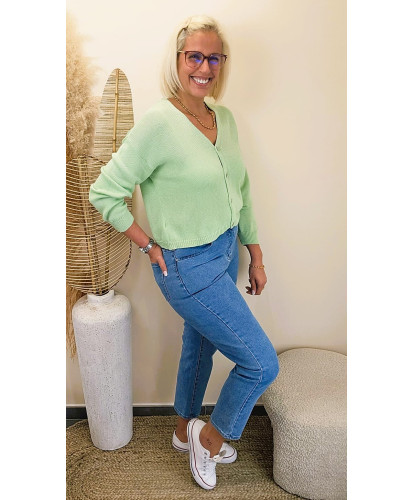 Jeans Mom Fit “Blue Easy” -...