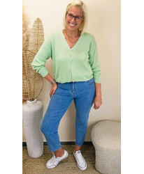 Jeans Mom Fit “Blue Easy” - Ava