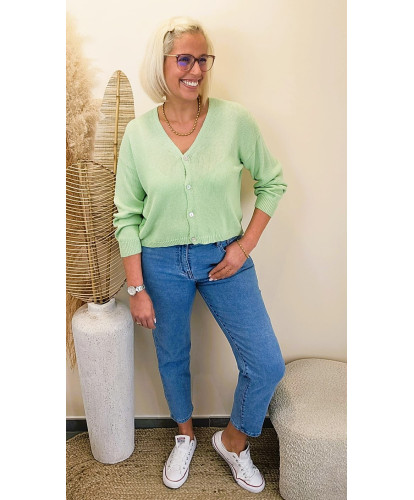 Jeans Mom Fit “Blue Easy” - Ava