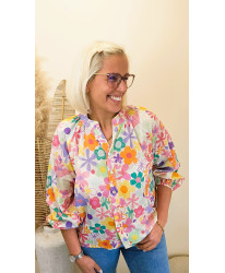 Blouse Fleurie “Candy Flowers” - Noa