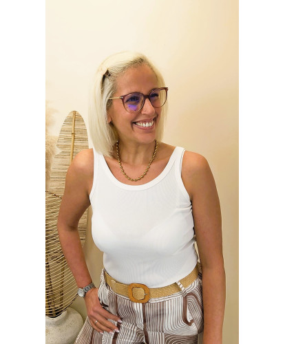 Top Côtelé “Pure Basic” - Ninon