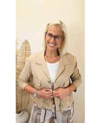 Veste en Lin “Natural Chic” - Hanna