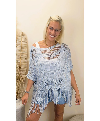 Poncho Blue Lagoon - Awa