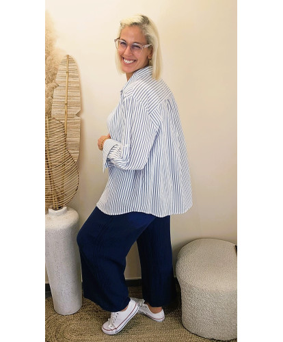 Chemise Rayures Côte d’Azur - Alexia