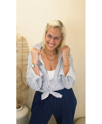 Chemise Rayures Côte d’Azur - Alexia
