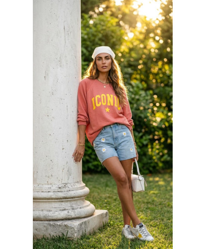 Pull ICONIC Sunset Corail - Tessa