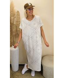 Robe Bandana Riviera Beige - Oriane