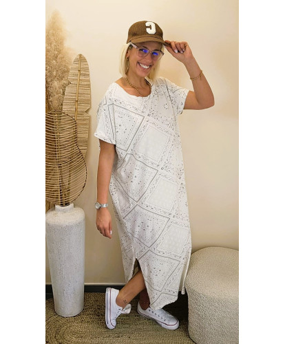 Robe Bandana Riviera Beige - Oriane