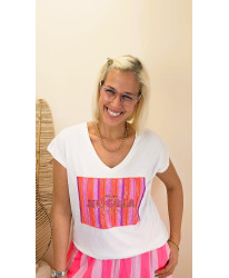 T-Shirt INDIA Amour Bohème - Rania