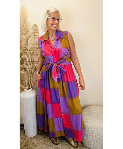 Robe Longue INDIA Sunset Ibiza - Aya