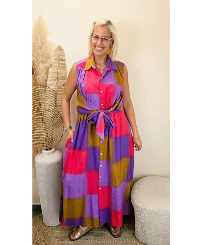 Robe Longue INDIA Sunset Ibiza - Aya