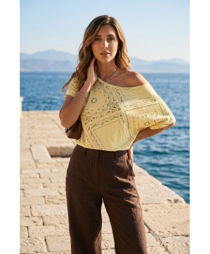 T-Shirt "Bandana Sunshine" - Faustine