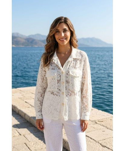 Veste Dentelle "Élégance...