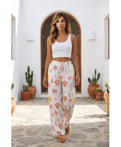 Pantalon Palazzo Costa Blanca - Alyssa