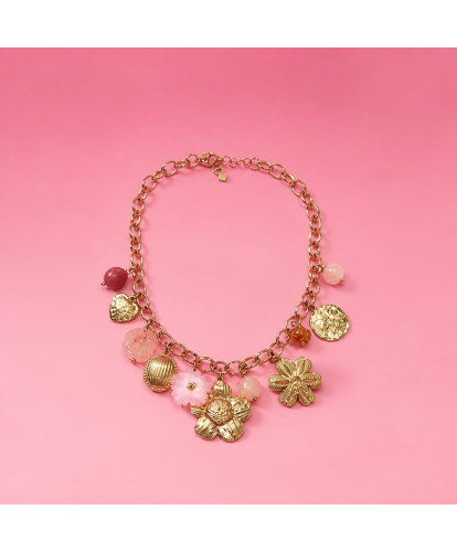 Collier Acier Jardin Enchanté