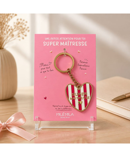 Porte-Clés Acier « SUPER...