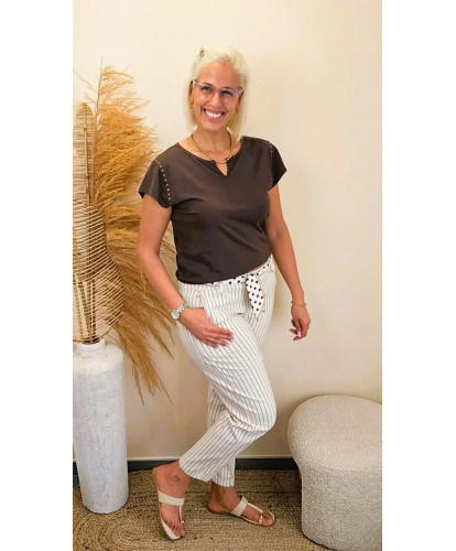 Pantalon Riviera Écru - Alice