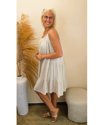 Robe Gaz de Coton Marbella...