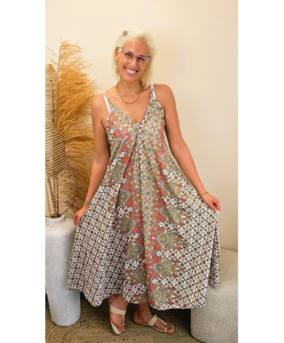 Robe Longue Bohème Soléa - Olivia