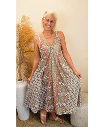 Robe Longue Bohème Soléa - Olivia