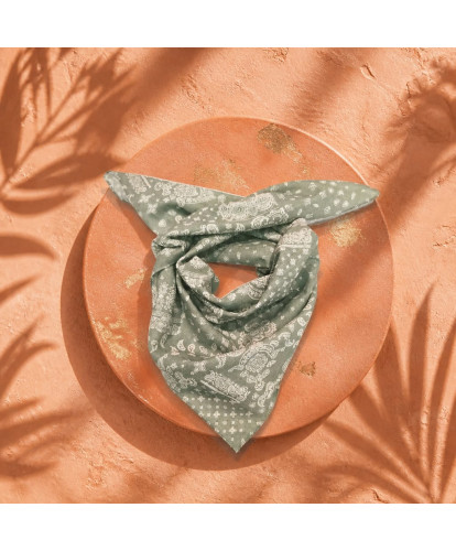 Foulard/Bandana Nomade Sauge