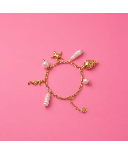 Bracelet Acier "Trésor Marin"