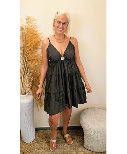 Robe Sunset Chocolat - Yasmine
