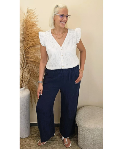 Pantalon Gaz de Coton...