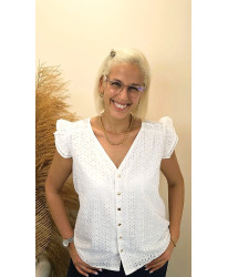 Blouse Broderie Chic - Oriane