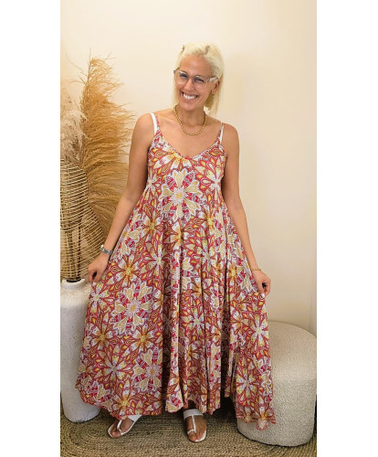 Robe Longue Soleil d'Amalfi - Romane