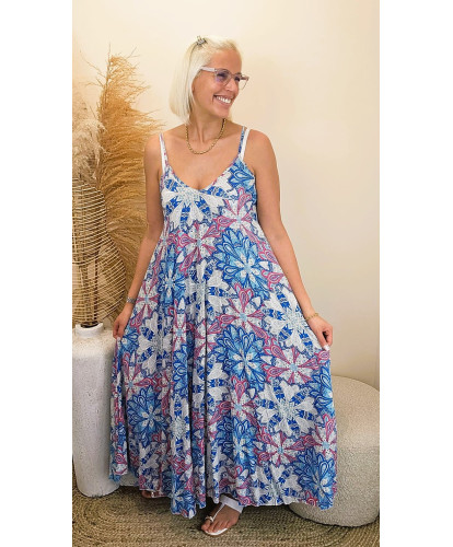 Robe Longue Ibiza Bloom - Romane