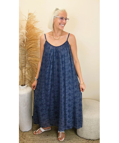 Robe "Éclipse Marine" -...