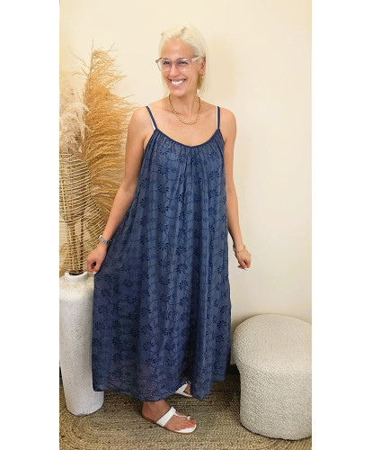 Robe "Éclipse Marine" - Cassandra