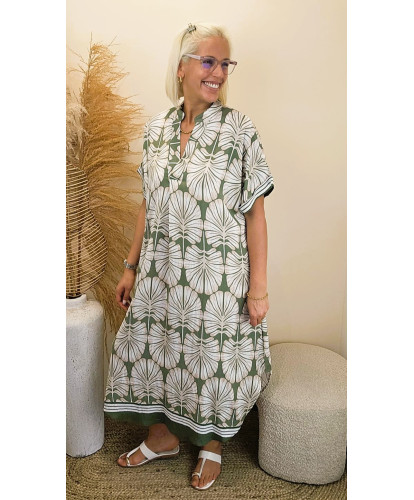Robe "Émeraude Tropicale" - Isabelle