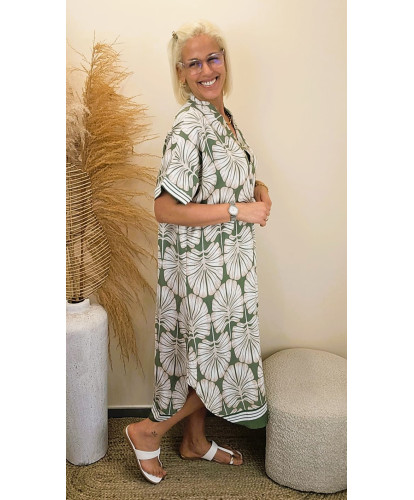 Robe "Émeraude Tropicale" - Isabelle