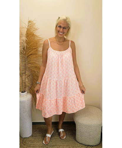 Robe Gaz de Coton "Pêche...