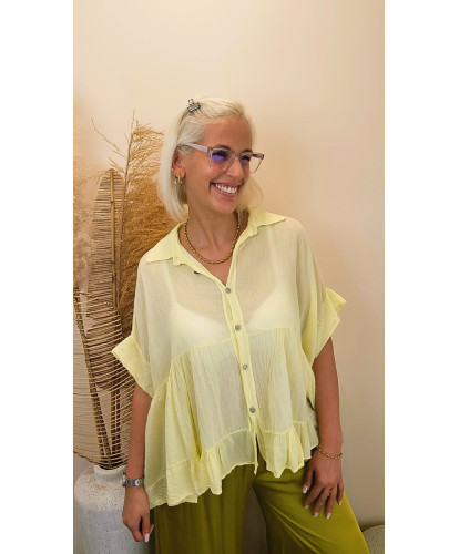 Blouse Oversize Lemon Breeze - Melina