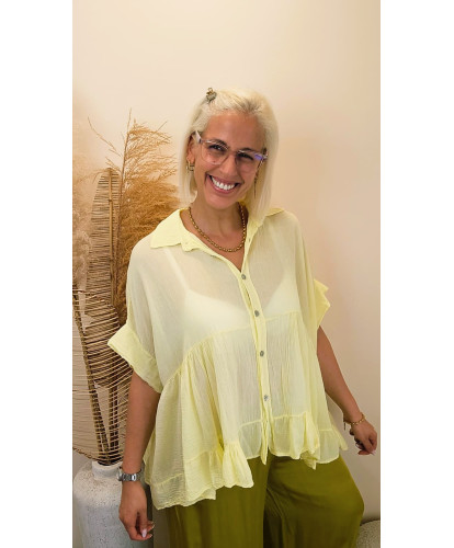Blouse Oversize Lemon Breeze - Melina