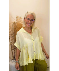 Blouse Oversize Lemon Breeze - Melina