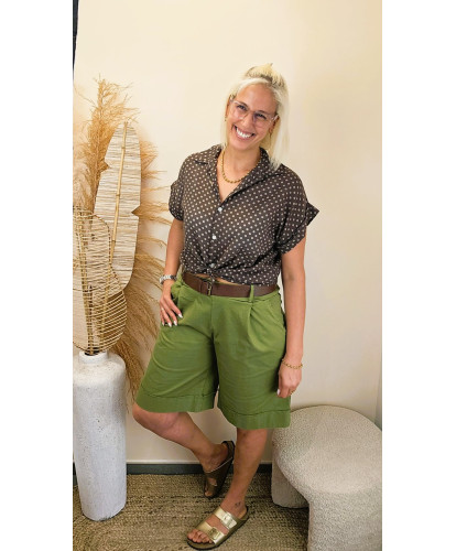 Short "Olive Breeze" - Anna