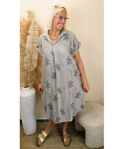 Robe "Brume Élégante" - Lola