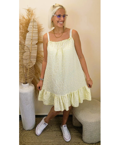 Robe Vichy Limoncella - Fatou