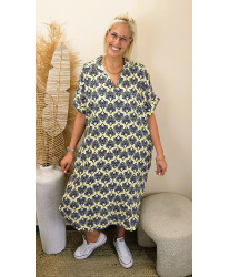 Robe Gaz de Coton "Capri Soleil" - Agathe