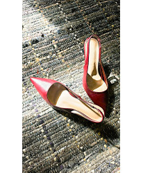 Escarpins Burgundy Chic
