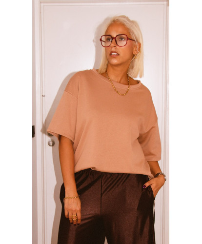 Pull Oversize Matcha Cappuccino - Camille
