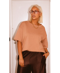 Pull Oversize Matcha Cappuccino - Camille