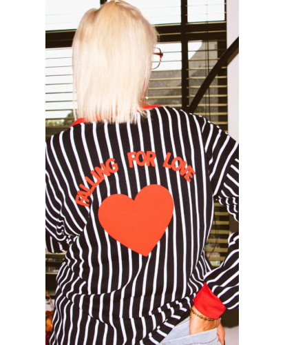 Pull Marinière Love...